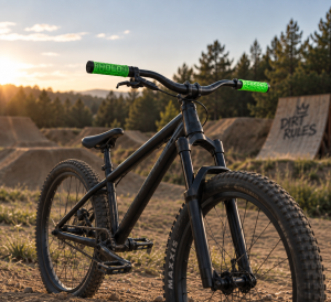 Gripy Rowerowe NS Bikes Hold Fast NSP-3915 Skręcane Klamra Zielono Czarne #zdjecie6