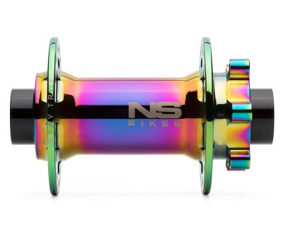 NS Bikes Piasta Przód NSP-3811 Rotary 20 Boost 110x20mm 32H Disc Oilslick #zdjecie2