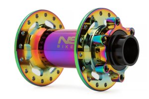 NS Bikes Piasta Przód NSP-3811 Rotary 20 Boost 110x20mm 32H Disc Oilslick #zdjecie1
