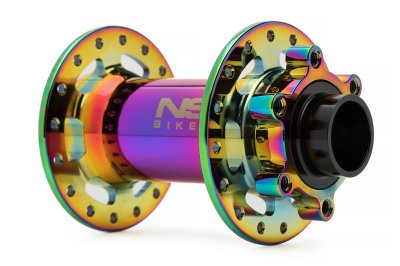 NS Bikes Piasta Przód NSP-3811 Rotary 20 Boost 110x20mm 32H Disc Oilslick #zdjecie1