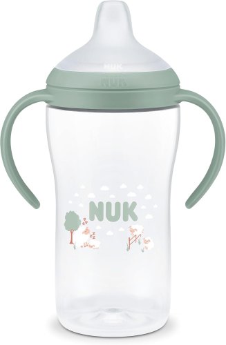 Butelka do nauki picia NUK Perfect Match 260ml 6m+ uchwyty niekapek owce #zdjecie5