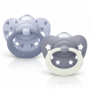 Smoczek NUK First Choice Classic Day & Night silikon 18-36m 2szt pudełko #zdjecie3
