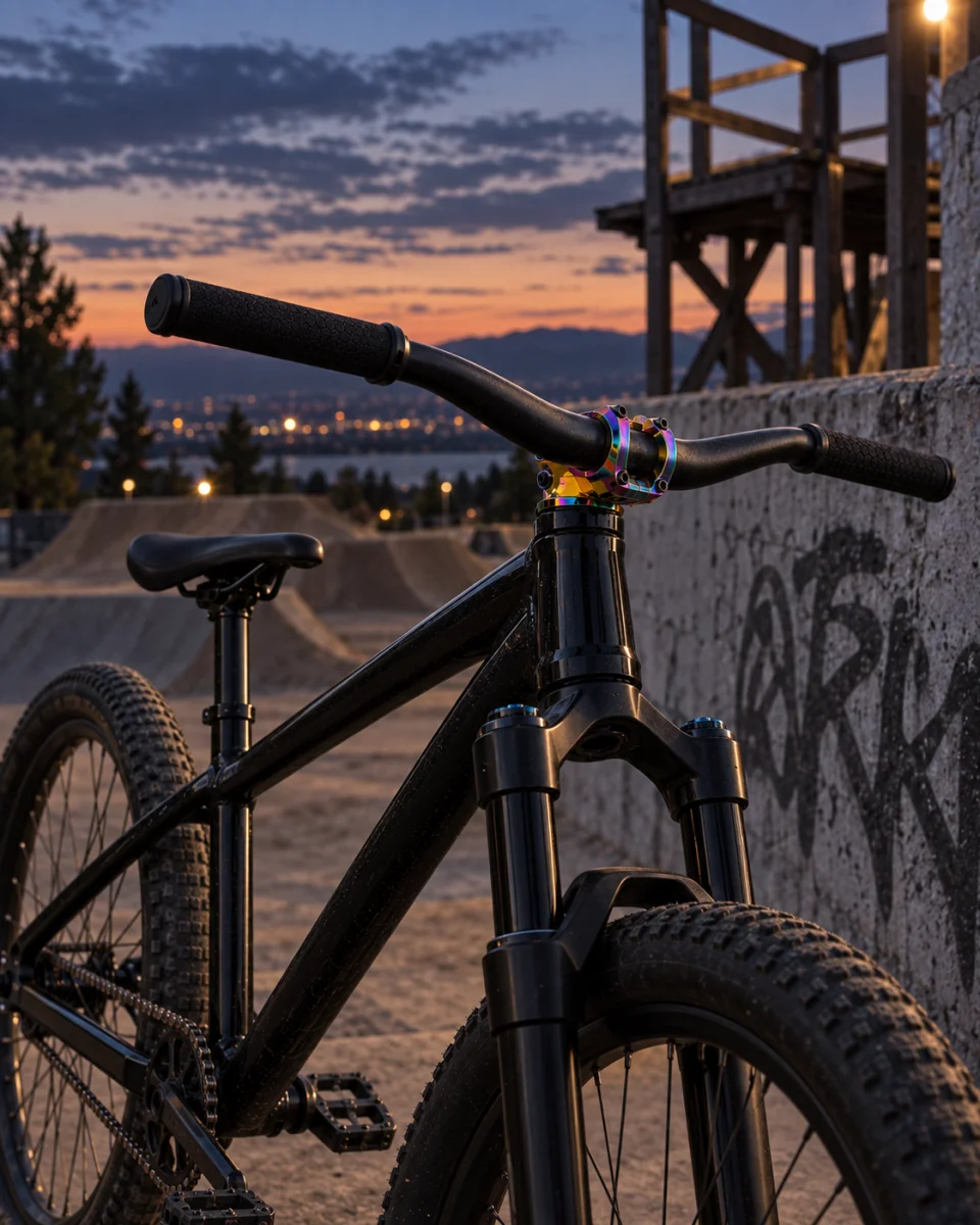 Mostek NS Bikes NSP-3407 Quantum Lite 31.8mm 45mm CNC Rainbow Tęczowy #zdjecie6