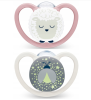 Smoczek 2szt NUK Perfect Match Air Night 6-18m silikon etui owca świecące #zdjecie5