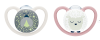 Smoczek 2szt NUK Perfect Match Air Night 6-18m silikon etui owca świecące #zdjecie6