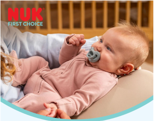 Smoczek 2szt NUK First Choice Soft 0-6m  100% silikon ortodontyczne etui #zdjecie3