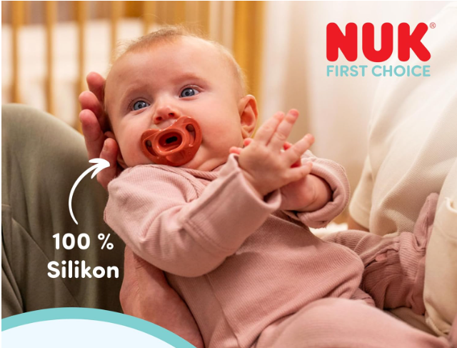 Smoczek 2szt NUK First Choice Soft 0-6m  100% silikon ortodontyczne etui #zdjecie4
