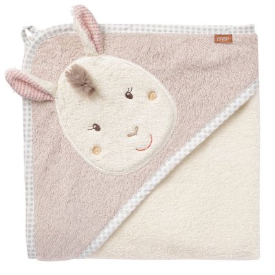 Ręcznik z kapturem Fehn Lama Peru 80x80 bawełna frotte niemowlę 0m+ #zdjecie1