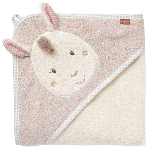 Ręcznik z kapturem Fehn Lama Peru 80x80 bawełna frotte niemowlę 0m+ #zdjecie1