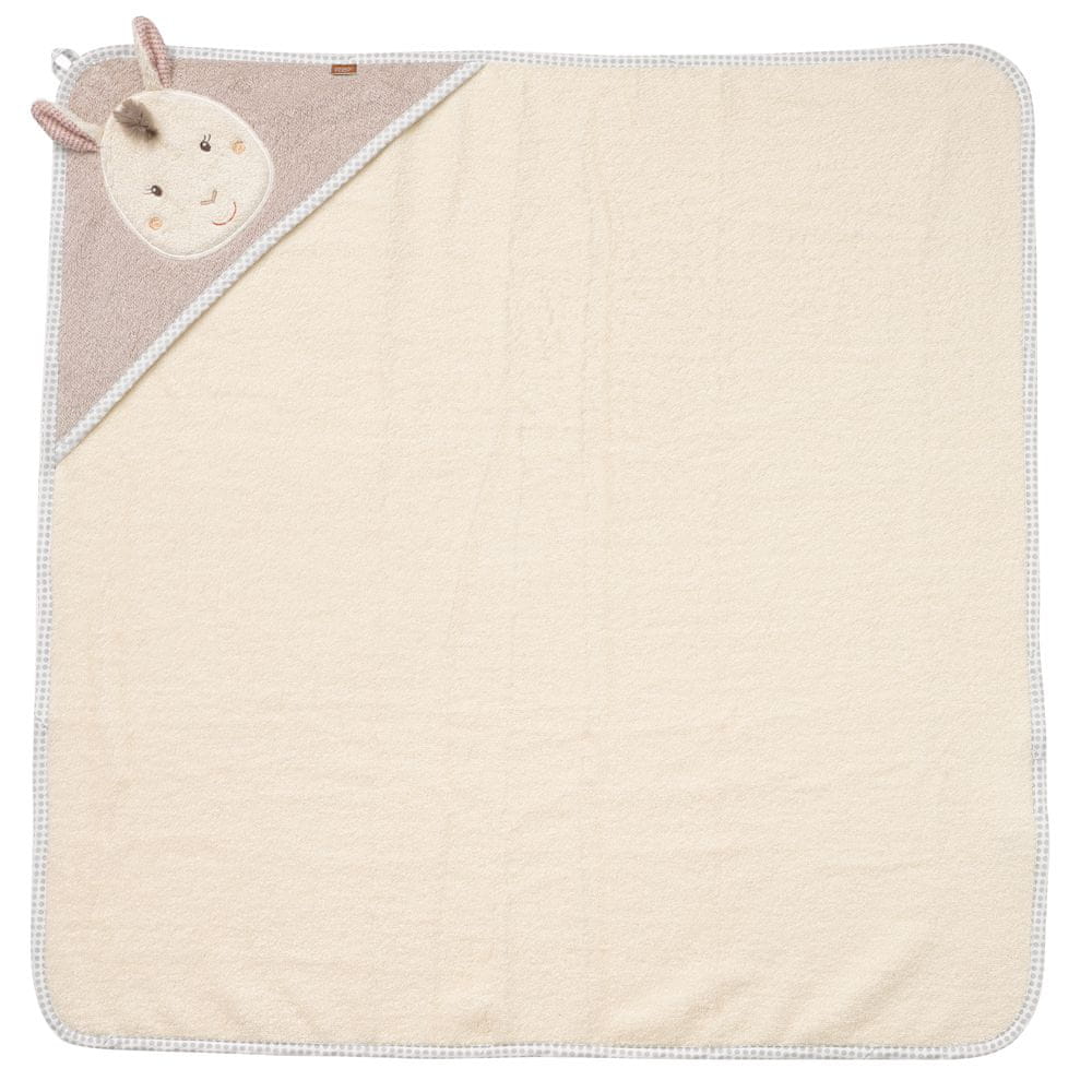 Ręcznik z kapturem Fehn Lama Peru 80x80 bawełna frotte niemowlę 0m+ #zdjecie2