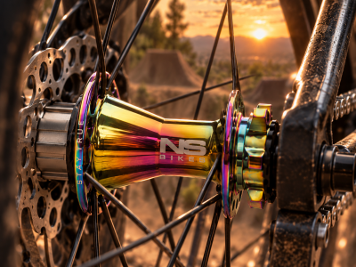 Piasta Tył NS Bikes NSP-3815 Rotary Cassette 157x12 32H Oilslick Kameleon #zdjecie6