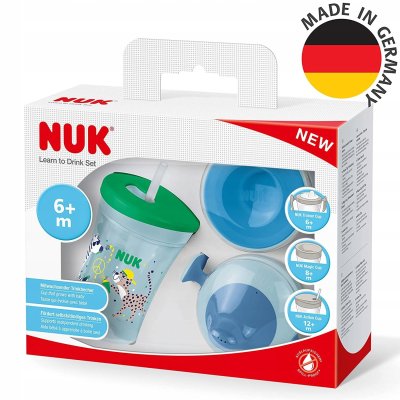 Zestaw do nauki picia NUK 3w1  230 ml kubek niekapek Trainer Cup 6m+ #zdjecie2