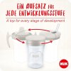 Zestaw do nauki picia NUK 3w1  230 ml kubek niekapek Trainer Cup 6m+ #zdjecie4