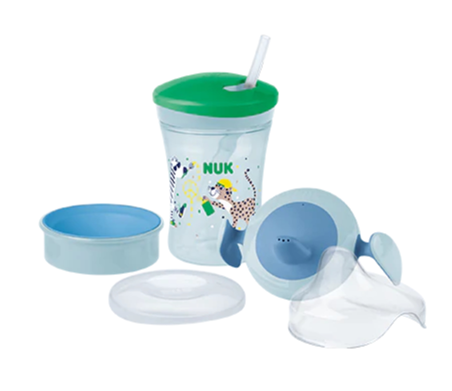 Zestaw do nauki picia NUK 3w1  230 ml kubek niekapek Trainer Cup 6m+ #zdjecie5