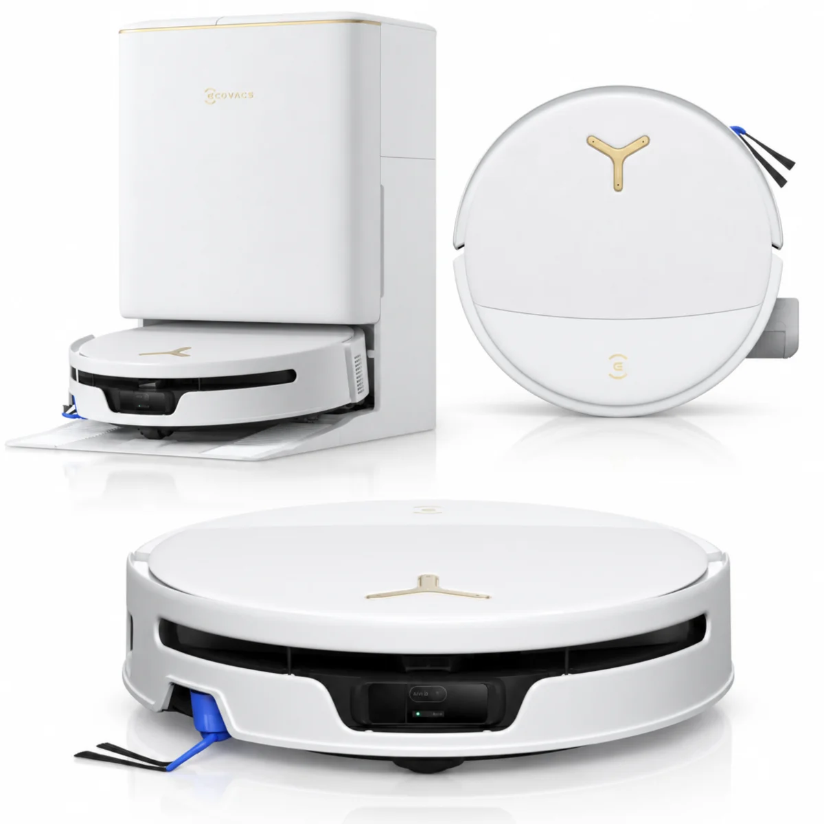 Robot sprzątający Ecovacs Deebot T90 PRO Omni biały 30000Pa stacja OMNI #zdjecie15
