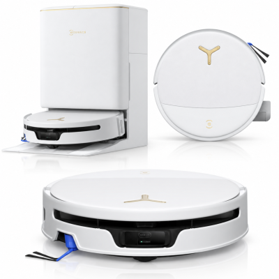 Robot sprzątający Ecovacs Deebot T90 PRO Omni biały 30000Pa stacja OMNI #zdjecie15