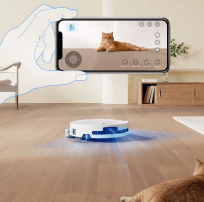 Robot sprzątający Ecovacs Deebot T90 PRO Omni biały 30000Pa stacja OMNI #zdjecie5