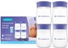 Butelki pojemniki na mleko pokarm Lansinoh 4x160ml zestaw do laktatora BPA #zdjecie2