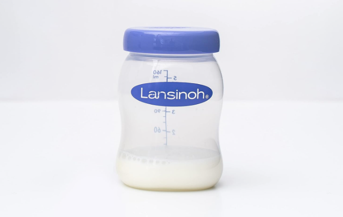 Butelki pojemniki na mleko pokarm Lansinoh 4x160ml zestaw do laktatora BPA #zdjecie4