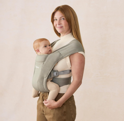 Nosidełko ergonomiczne Ergobaby Embrace dla noworodka 0-12m Soft Olive #zdjecie7