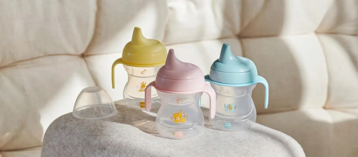 Kubek do nauki picia MAM Fun to Drink 270 ml  8m+ niekapek #zdjecie3