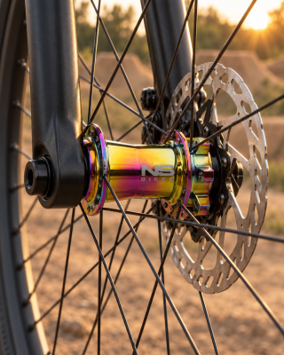 Piasta Przód NS Bikes NSP-3646 Rotary Front 20 110x20 32H Oilslick DH Dirt #zdjecie3
