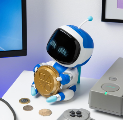 Skarbonka dla dzieci Astro Bot z dźwiękiem 18 cm PlayStation Coin Buddies #zdjecie7