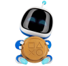 Skarbonka dla dzieci Astro Bot z dźwiękiem 18 cm PlayStation Coin Buddies #zdjecie3