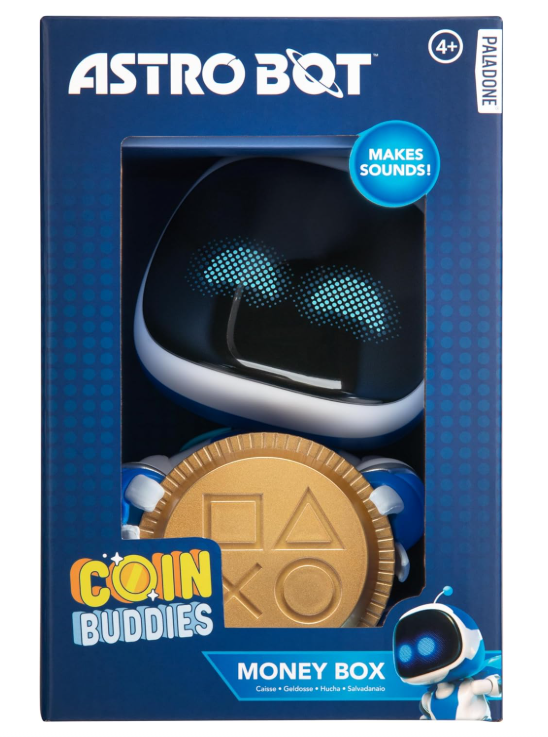 Skarbonka dla dzieci Astro Bot z dźwiękiem 18 cm PlayStation Coin Buddies #zdjecie5