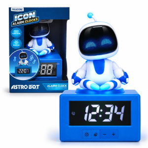 Budzik dla dzieci Astro Bot cyfrowy z lampką nocną na baterie PlayStation #zdjecie11