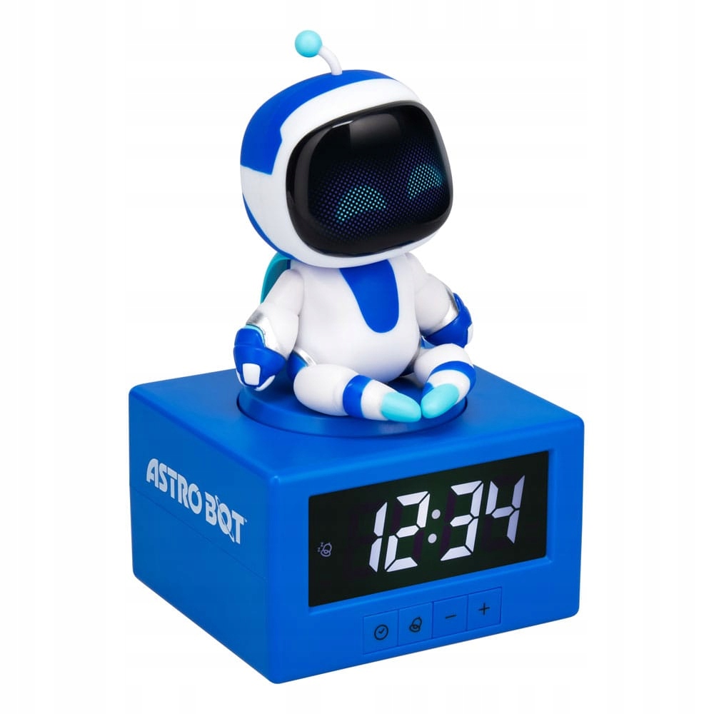Budzik dla dzieci Astro Bot cyfrowy z lampką nocną na baterie PlayStation #zdjecie1
