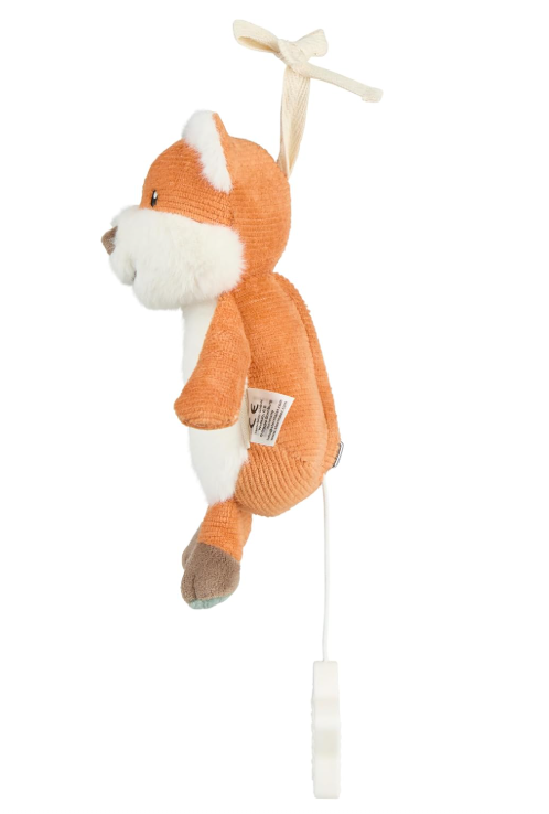 Pozytywka dla niemowląt przytulanka lis Filou Sterntaler 19 cm do łóżeczka #zdjecie2