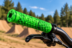 Gripy NS Bikes NSP-3911 Hold Fast Unlocked Gripy Zielono-Czarne Barendy #zdjecie2