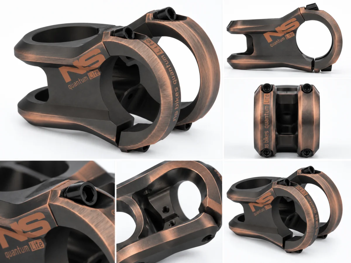 Mostek NS Bikes NSP-3604 Quantum Lite 25.4 45mm Oil Rub Dirt Pumptrack #zdjecie4