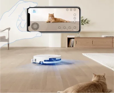 Robot sprzątający Ecovacs Deebot T90 PRO Omni biały 30000Pa stacja OMNI #zdjecie3