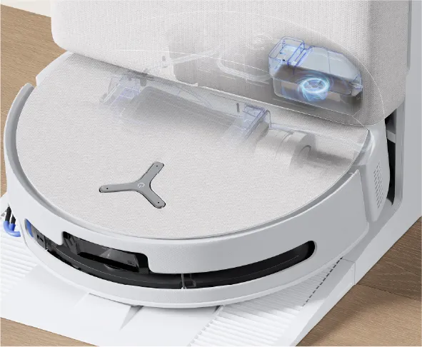 Robot sprzątający Ecovacs Deebot T90 PRO Omni biały 30000Pa stacja OMNI #zdjecie5