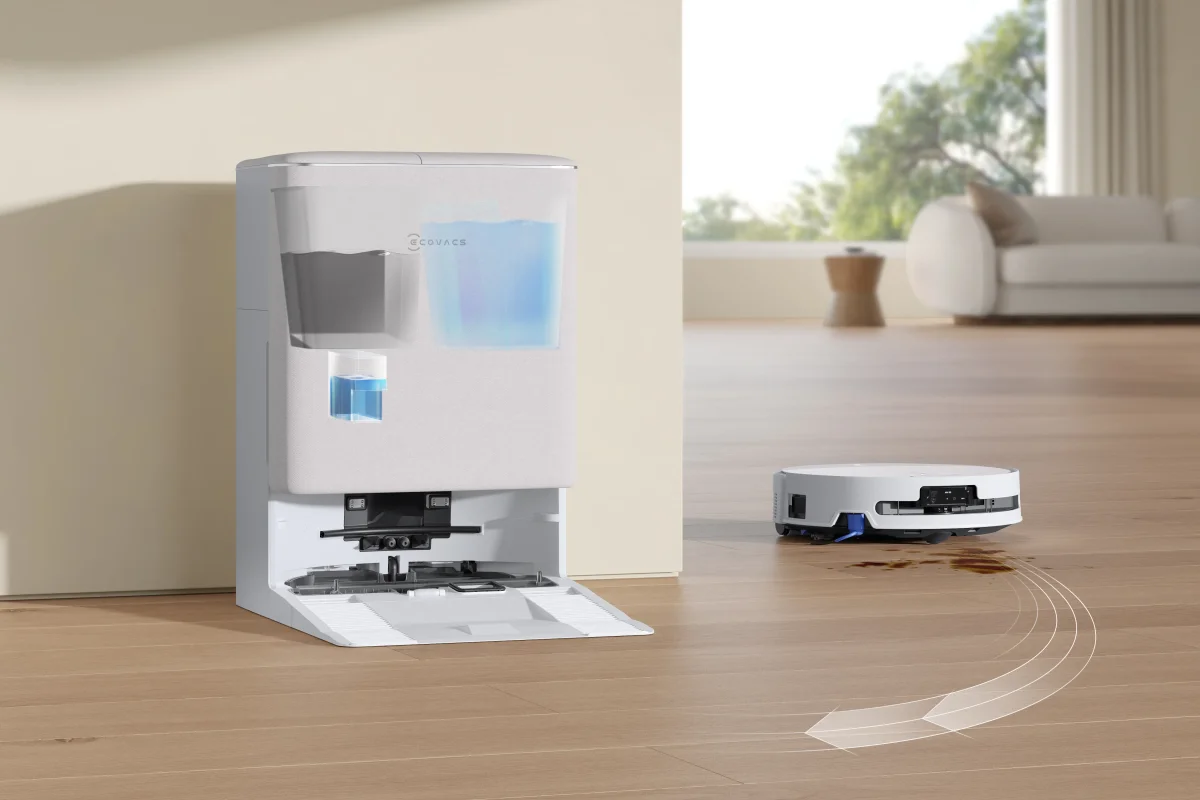 Robot sprzątający Ecovacs Deebot T90 PRO Omni biały 30000Pa stacja OMNI #zdjecie6