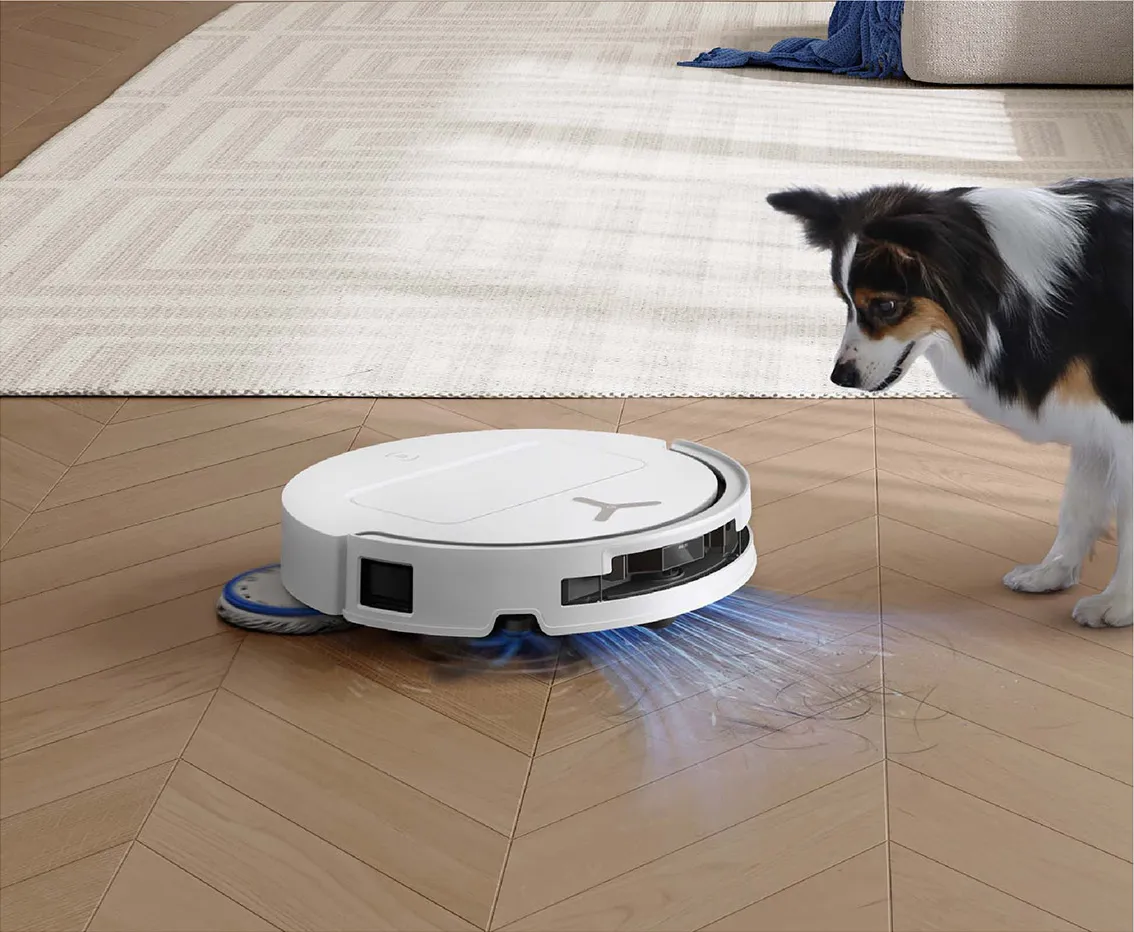 Robot sprzątający z mopem Ecovacs Deebot T50 Omni Gen3 25000Pa 81 mm biały #zdjecie6