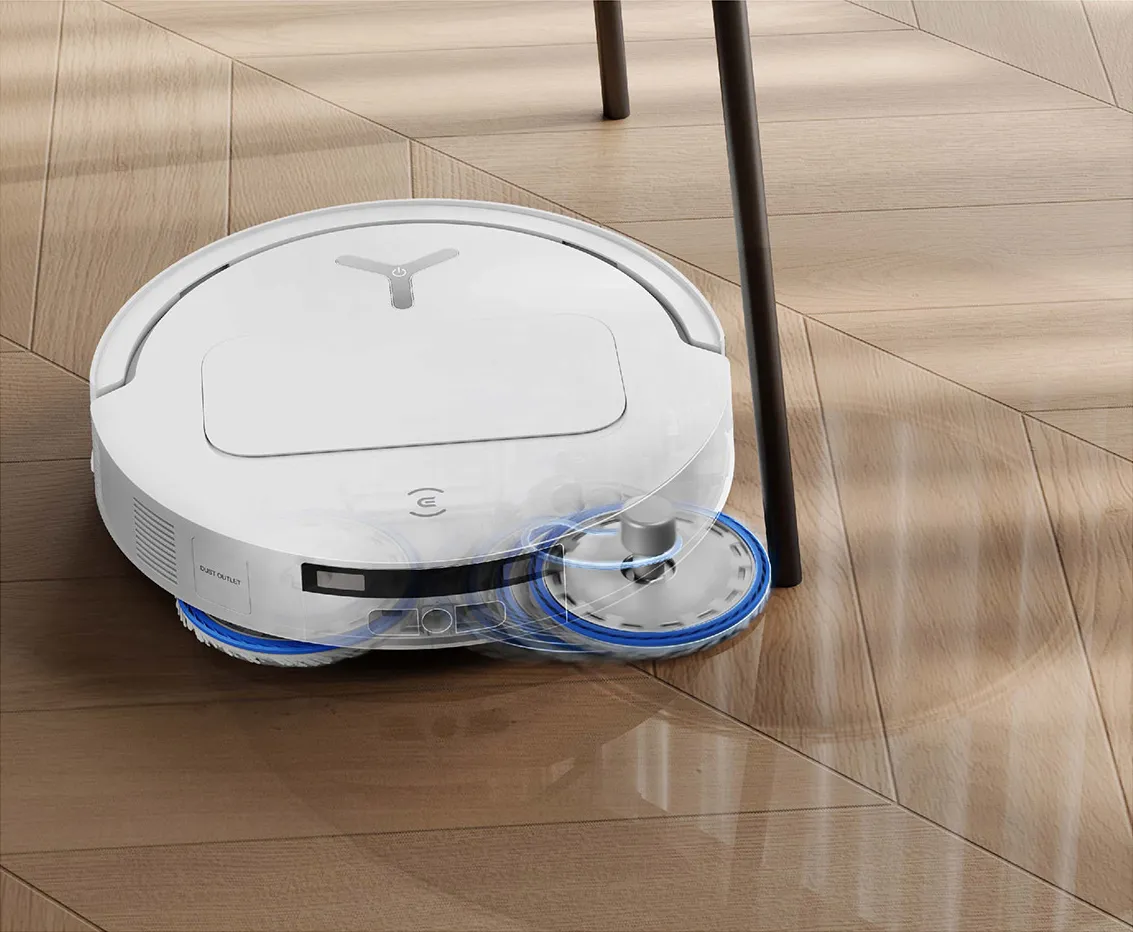 Robot sprzątający z mopem Ecovacs Deebot T50 Omni Gen3 25000Pa 81 mm biały #zdjecie5
