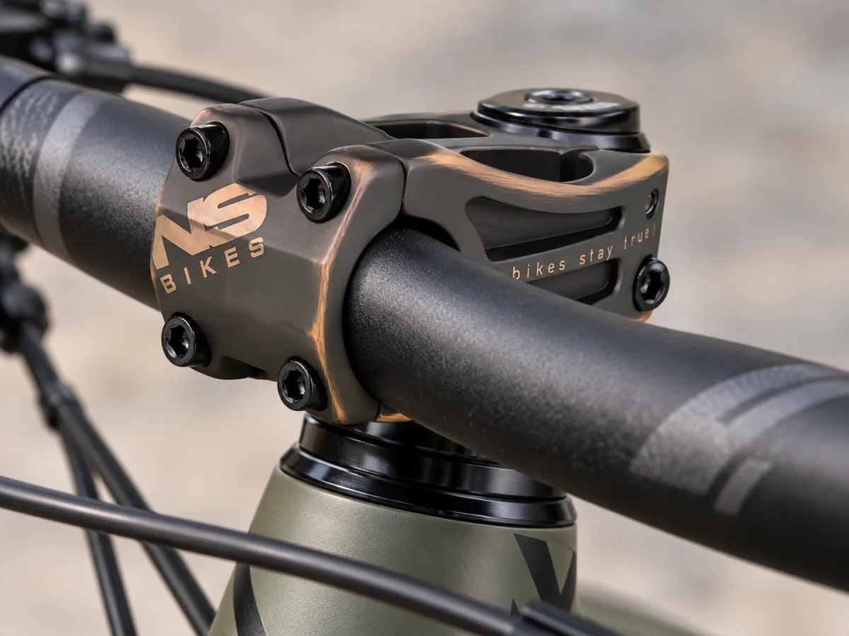 Mostek NS Bikes NSP-3612 Quantum Lite 31.8 45mm Oil Rub Dirt MTB CNC #zdjecie5