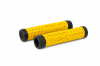 Gripy Rowerowe NS Bikes Hold Fast VEX III Żółte Yellow Obejmy Lock-On DJ #zdjecie2