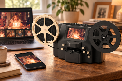 Skaner KODAK REELS do negatywów i filmów 8mm 1296p