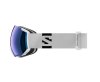 Gogle Narciarskie Salomon Radium ML White Mid Blue S2 Lustrzane Snowboard #zdjecie1