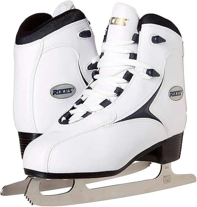 Damskie Łyżwy Figurowe Roces RFG 1 White Ostrza ze Stali Nierdzewnej Ząbki #zdjecie6