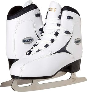 Damskie Łyżwy Figurowe Roces RFG 1 White Ostrza ze Stali Nierdzewnej Ząbki #zdjecie6