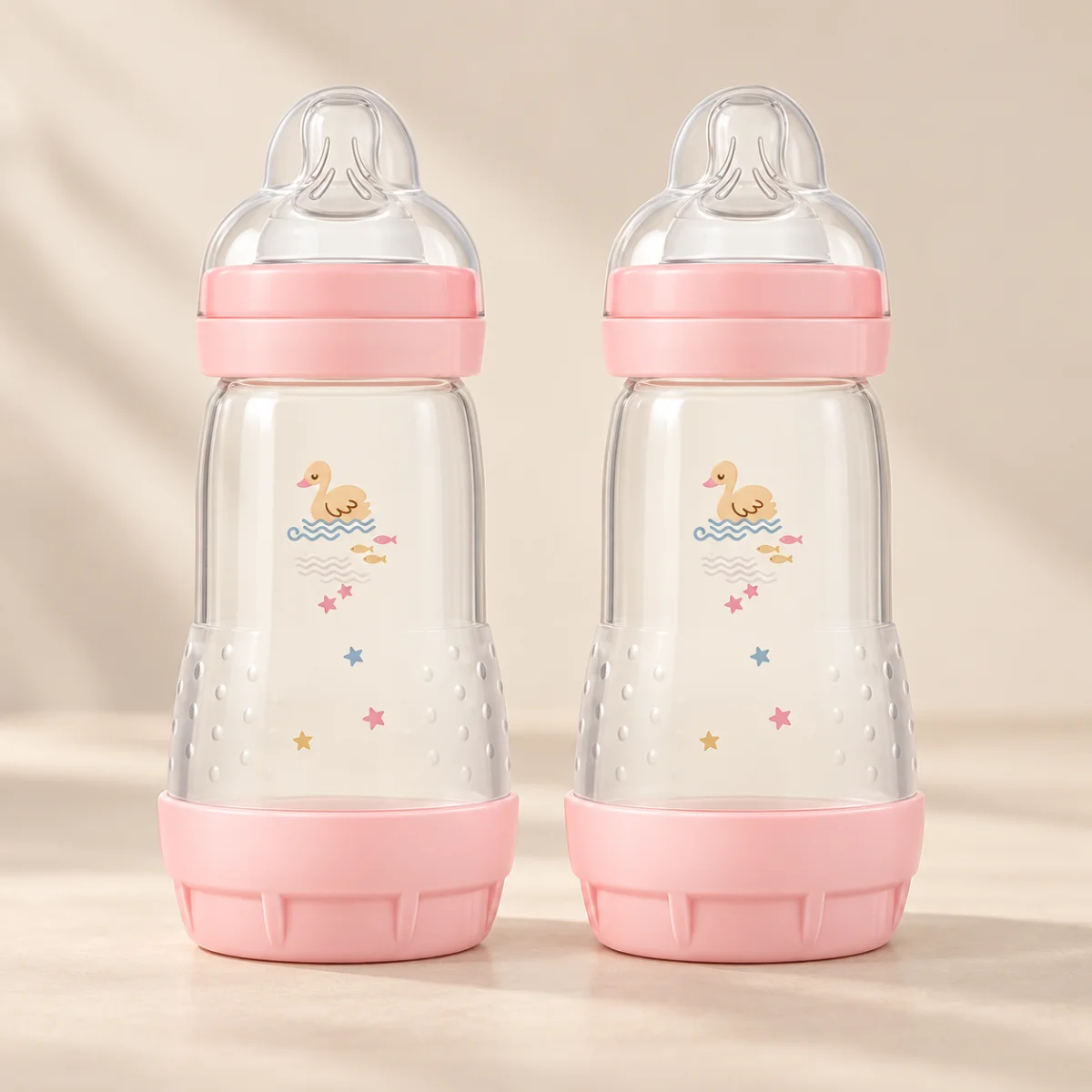 Butelka antykolkowa dla niemowląt MAM Easy Start 260 ml 2m+ 2 szt. różowa #zdjecie7