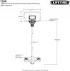 Kosz do Koszykówki Lifetime Buzzer Beater Stojak Regulowany 2,29-3,05m #zdjecie11