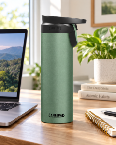 Kubek Termiczny CamelBak Forge Flow 500ml Stal Szczelny Zielony Ciepło 6h #zdjecie6
