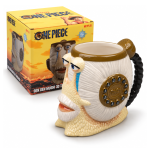 Kufel do piwa 3D One Piece Den Den Mushi Grupo Erik 800 ml Netflix prezent #zdjecie8