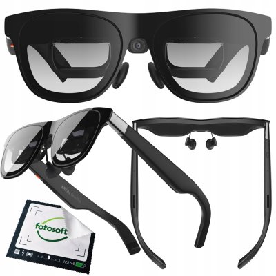 Okulary AR XREAL One Pro Czarny Rozmiar L Micro-OLED 120Hz USB-C Ekran Kinowy #zdjecie1